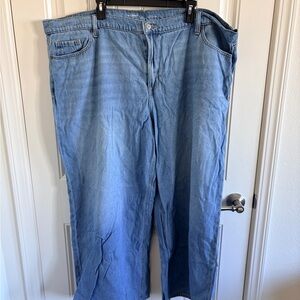 Old Navy Light Blue Relaxed Jeans